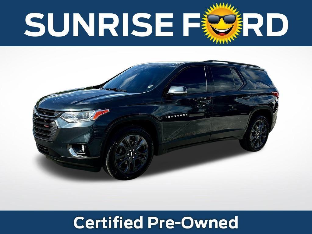 used 2020 Chevrolet Traverse car, priced at $24,497