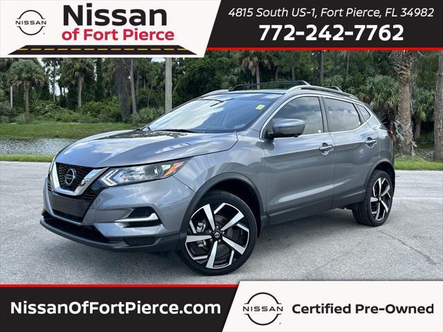 used 2021 Nissan Rogue Sport car, priced at $19,060