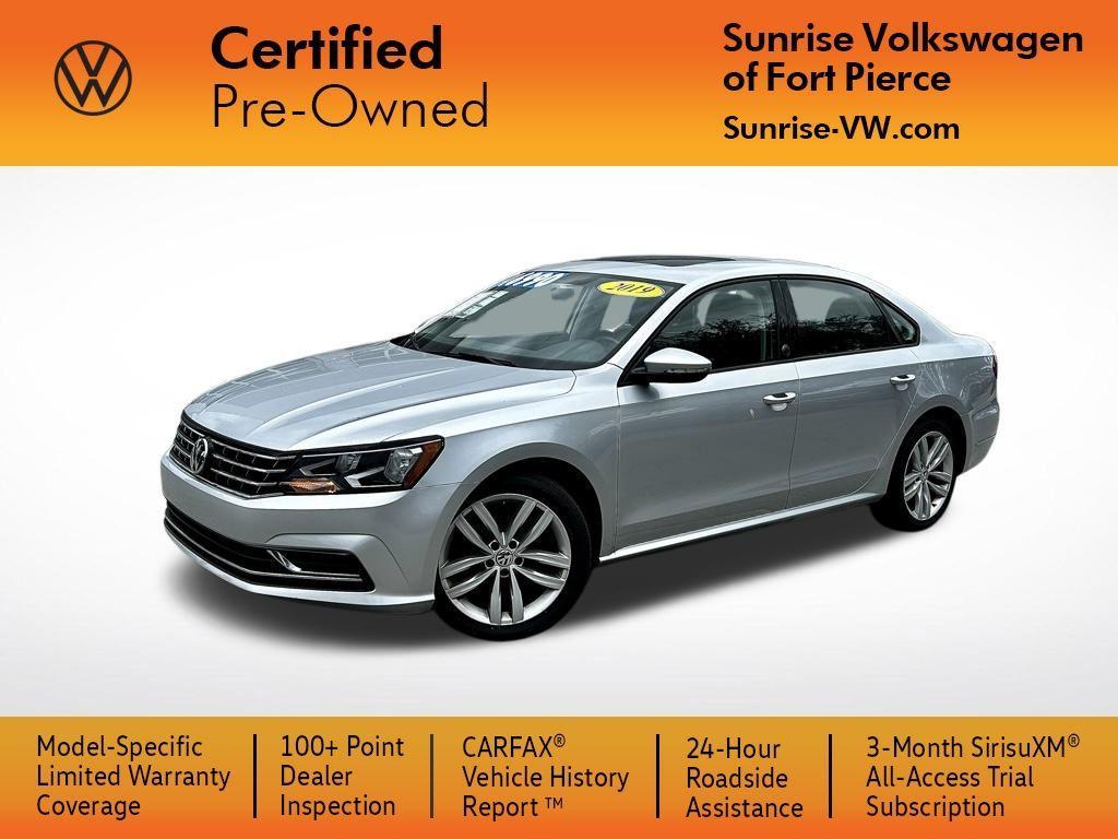 used 2019 Volkswagen Passat car, priced at $16,191