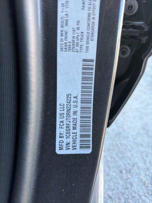 used 2024 Ram 1500 car, priced at $37,978