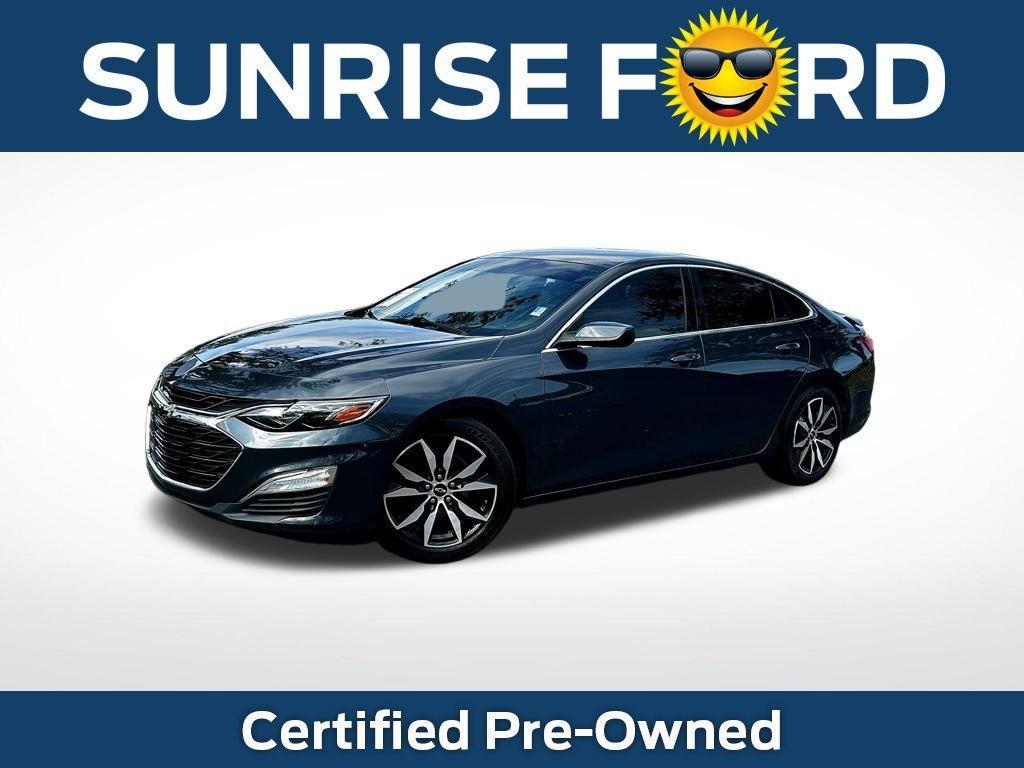 used 2021 Chevrolet Malibu car, priced at $15,998