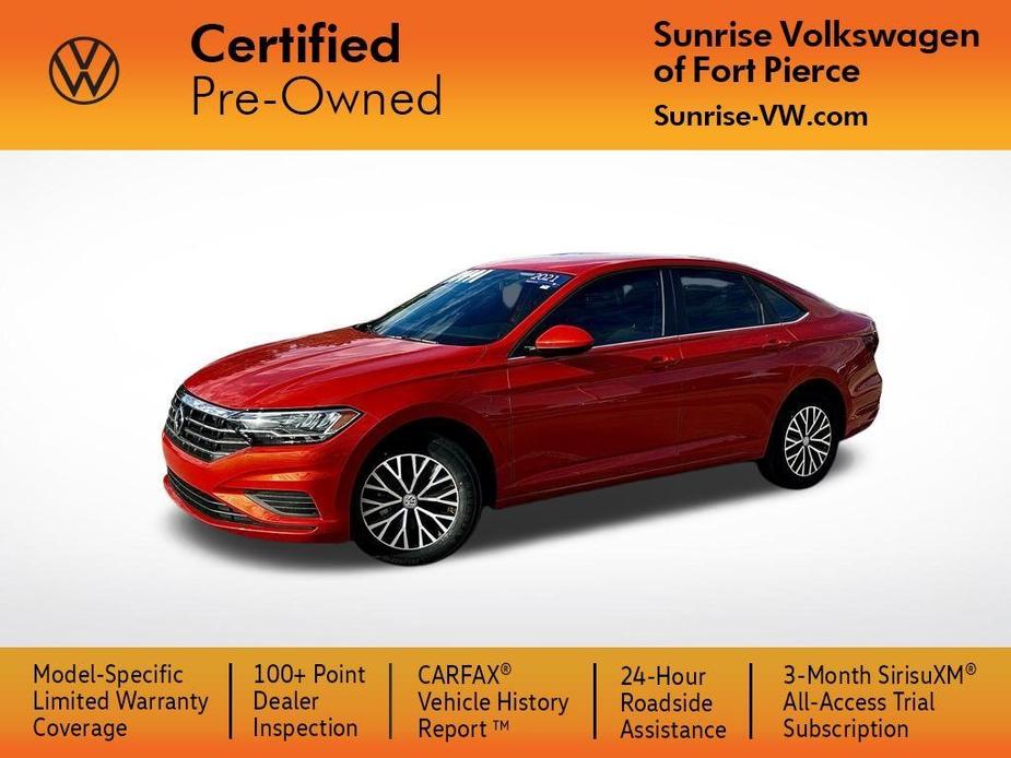 used 2021 Volkswagen Jetta car, priced at $16,991