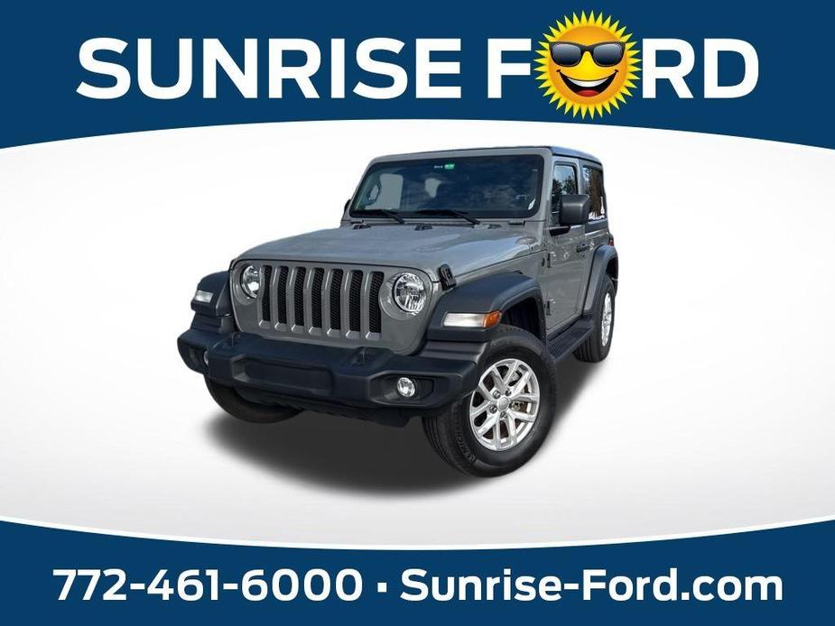 used 2023 Jeep Wrangler car, priced at $30,321