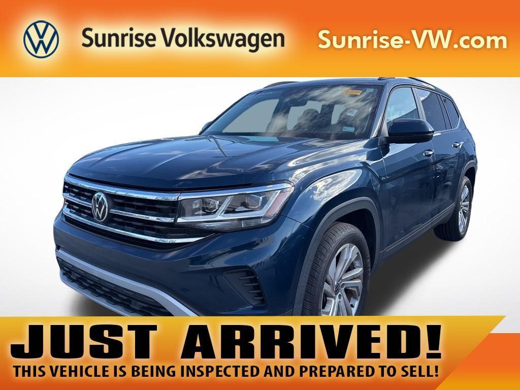 used 2021 Volkswagen Atlas car, priced at $20,115