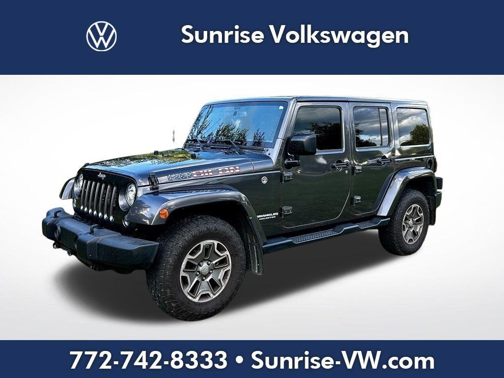 used 2017 Jeep Wrangler Unlimited car, priced at $25,735