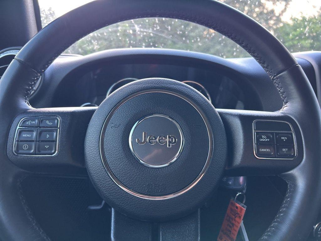 used 2017 Jeep Wrangler Unlimited car, priced at $25,735