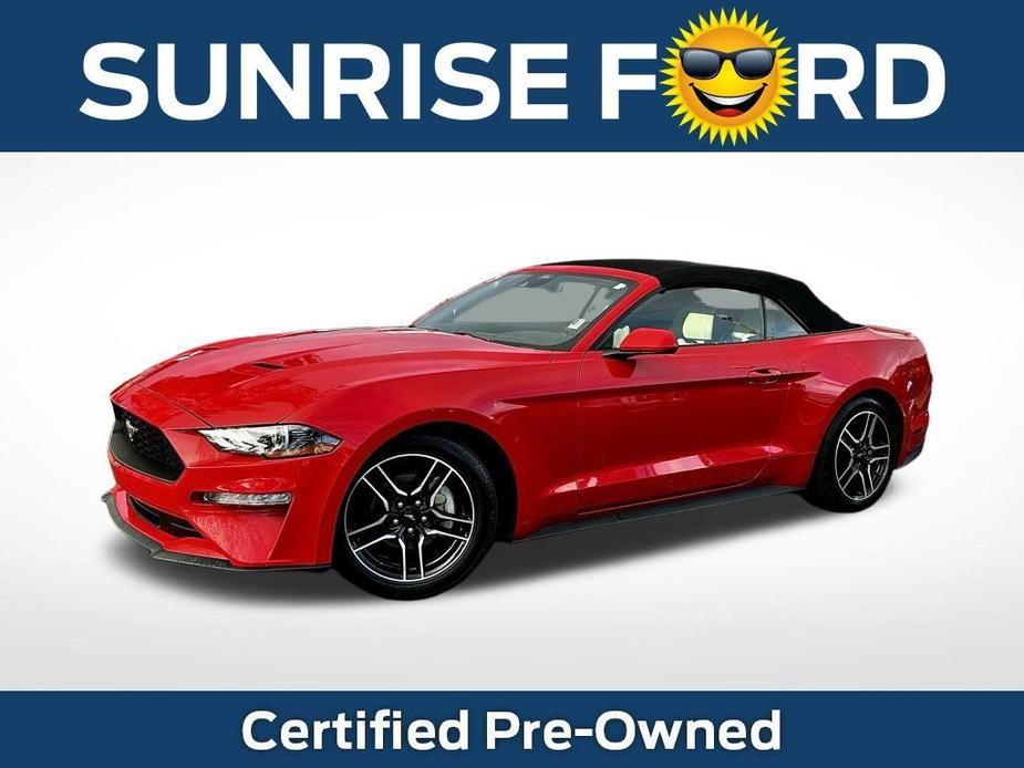 used 2022 Ford Mustang car, priced at $20,421