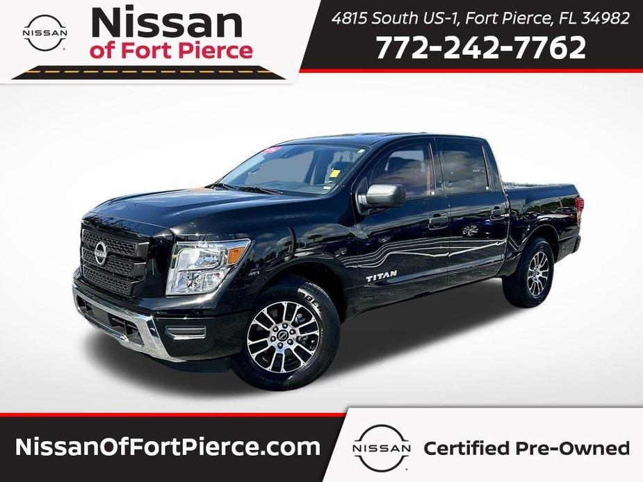 used 2023 Nissan Titan car, priced at $30,340