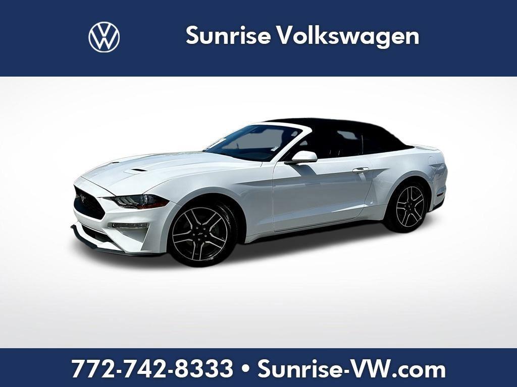 used 2022 Ford Mustang car, priced at $19,497