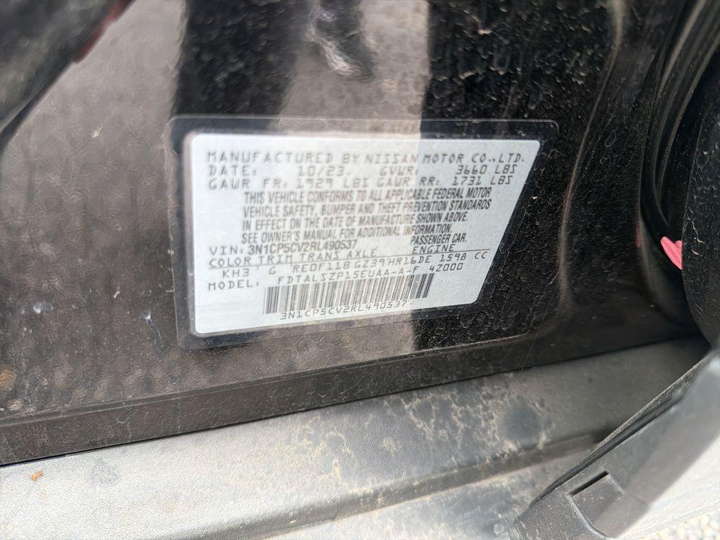 used 2024 Nissan Kicks car, priced at $16,355