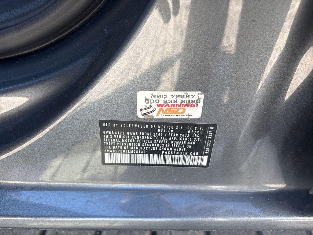 used 2020 Volkswagen Jetta car, priced at $16,169