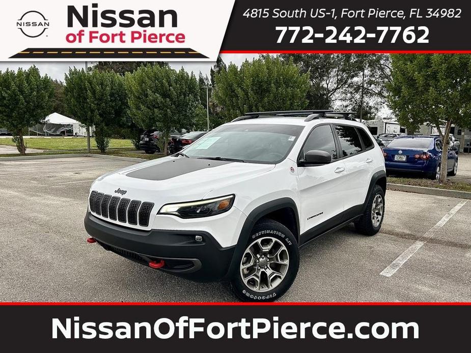 used 2021 Jeep Cherokee car, priced at $23,472