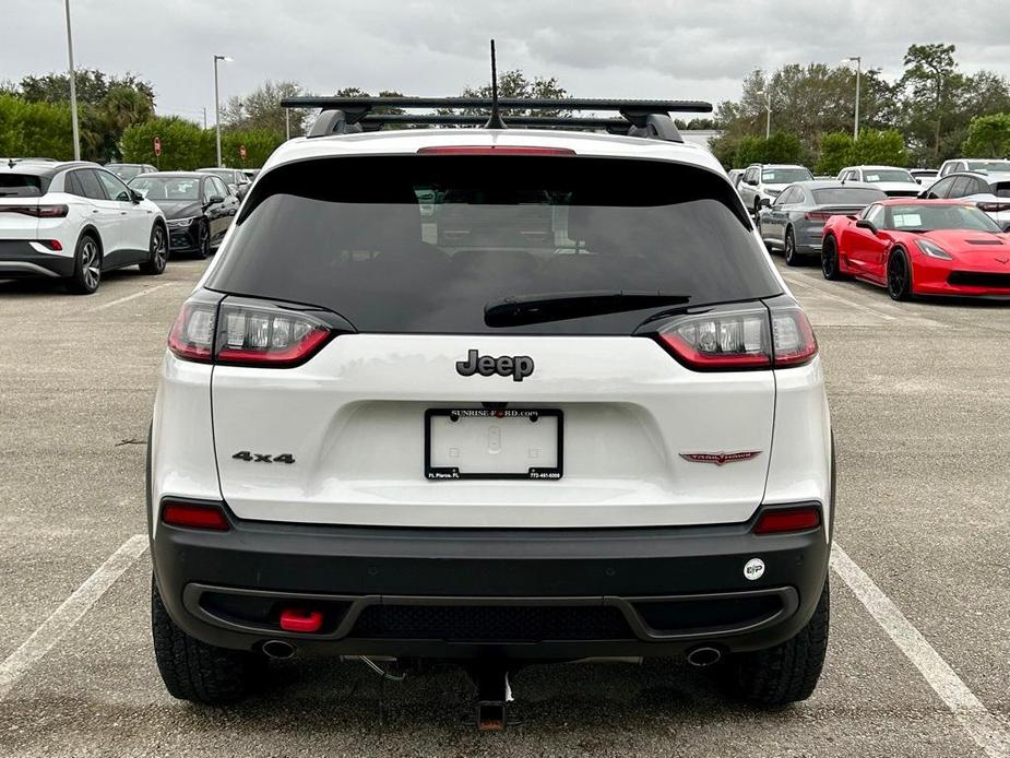 used 2021 Jeep Cherokee car, priced at $22,993