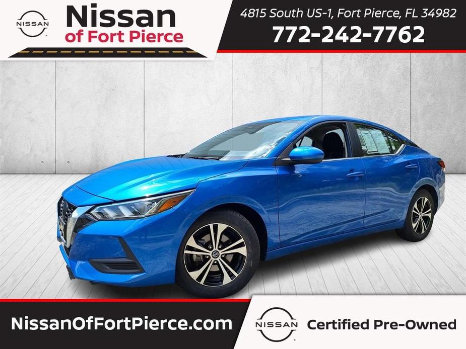 used 2022 Nissan Sentra car, priced at $19,344