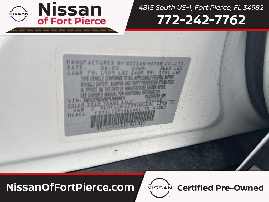 used 2023 Nissan Kicks car, priced at $19,497