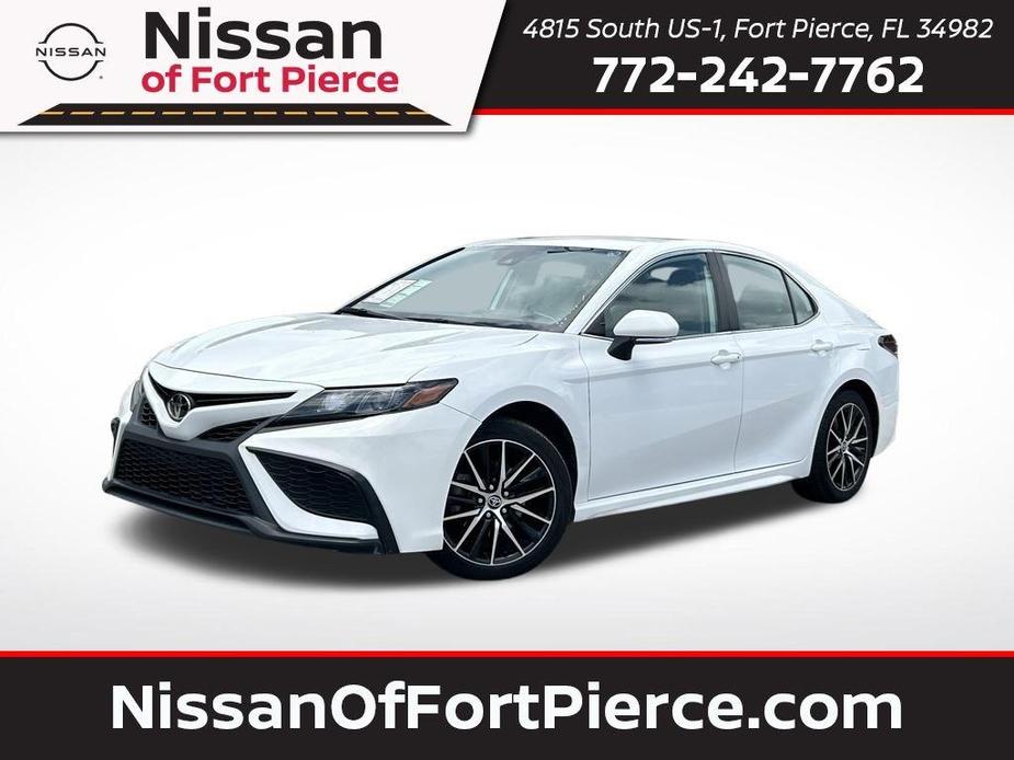 used 2022 Toyota Camry car, priced at $19,550