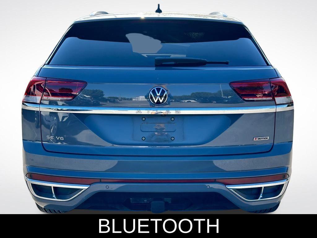 used 2021 Volkswagen Atlas Cross Sport car, priced at $17,645