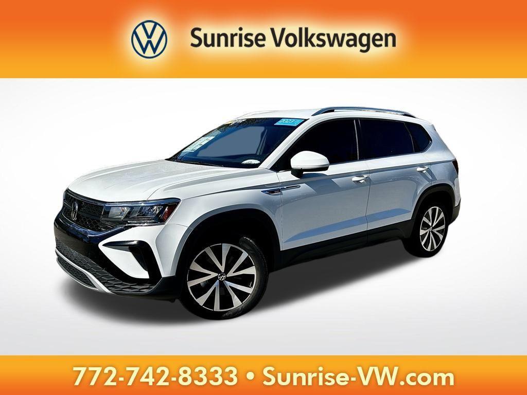 used 2023 Volkswagen Taos car, priced at $18,790