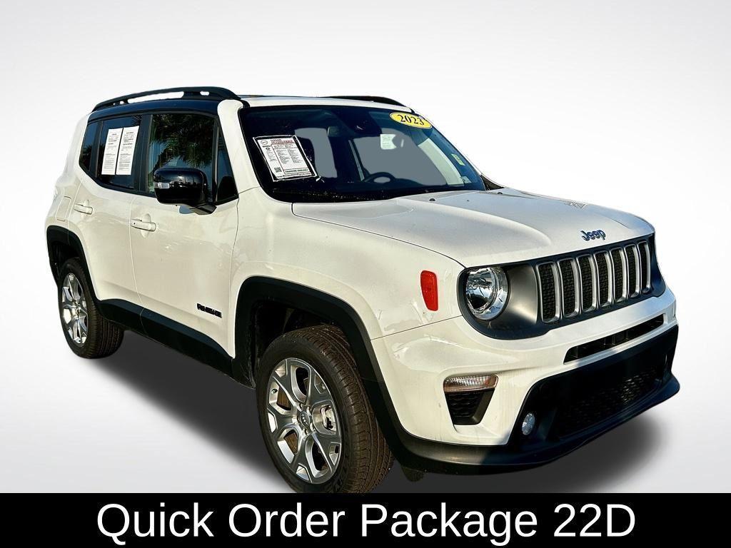 used 2023 Jeep Renegade car, priced at $22,309