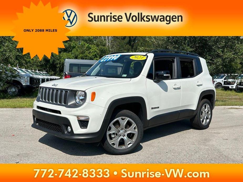 used 2023 Jeep Renegade car, priced at $23,998