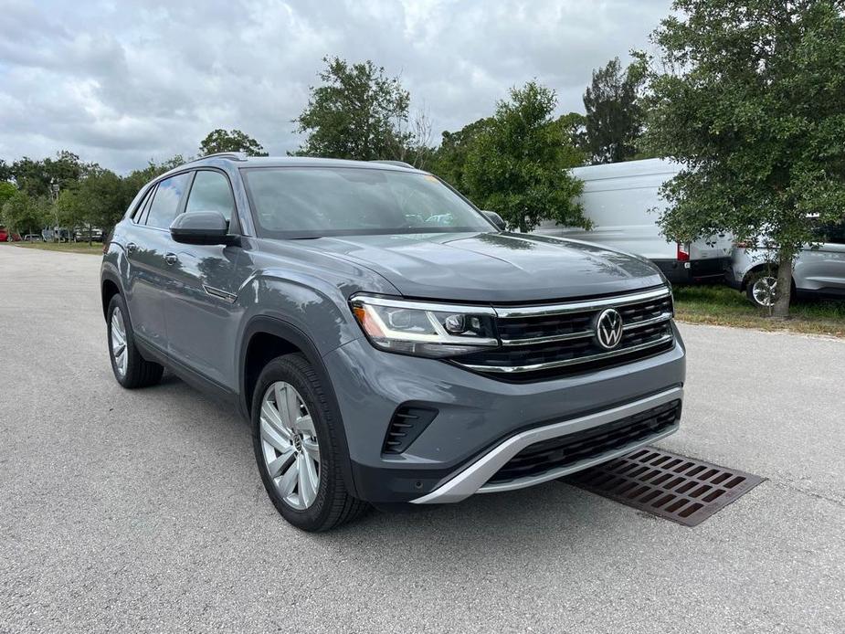 used 2022 Volkswagen Atlas Cross Sport car, priced at $27,351