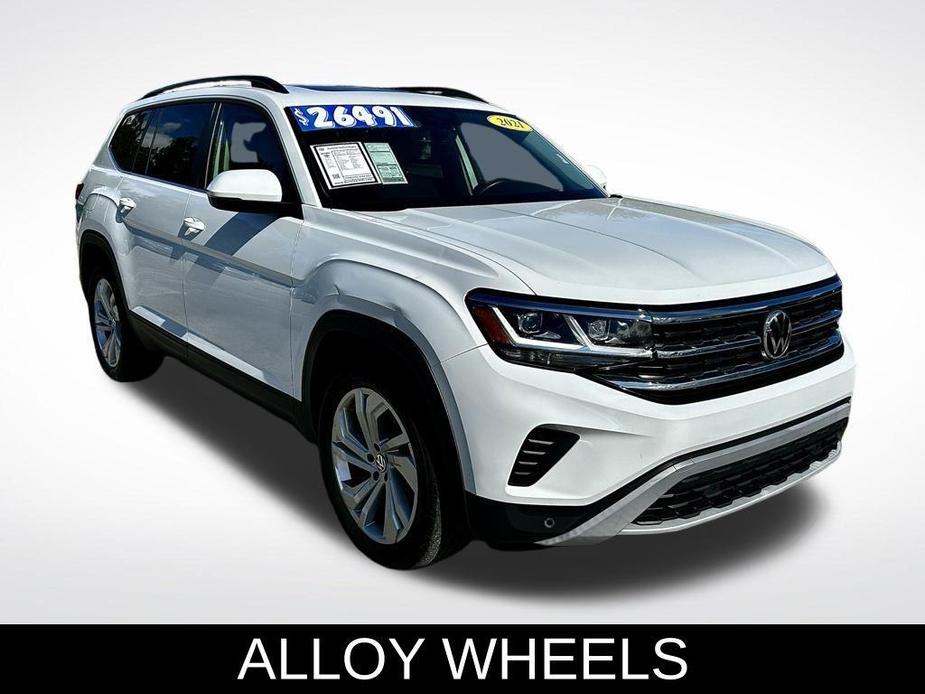 used 2021 Volkswagen Atlas car, priced at $24,991