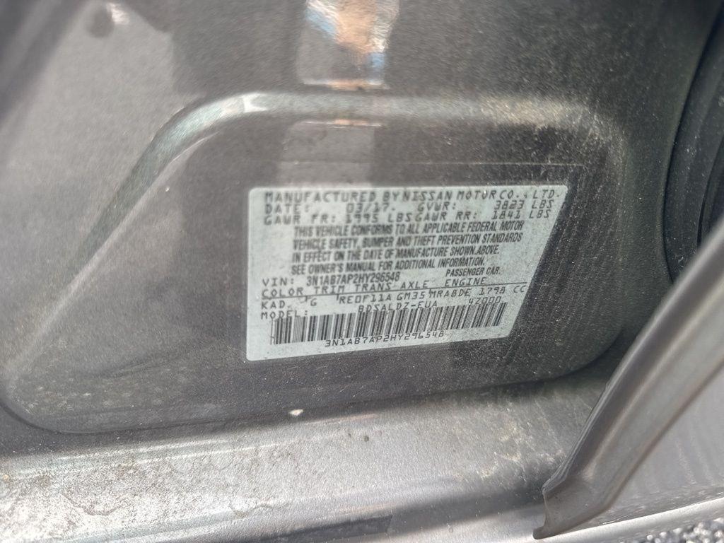 used 2017 Nissan Sentra car, priced at $2,985