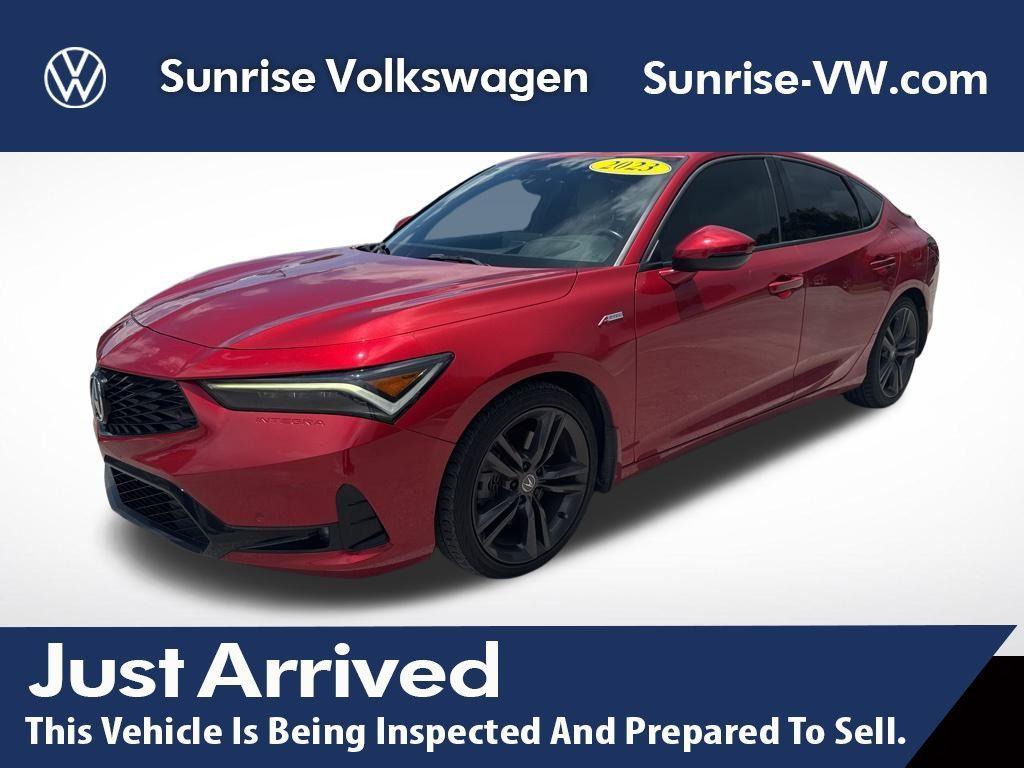 used 2023 Acura Integra car, priced at $26,880