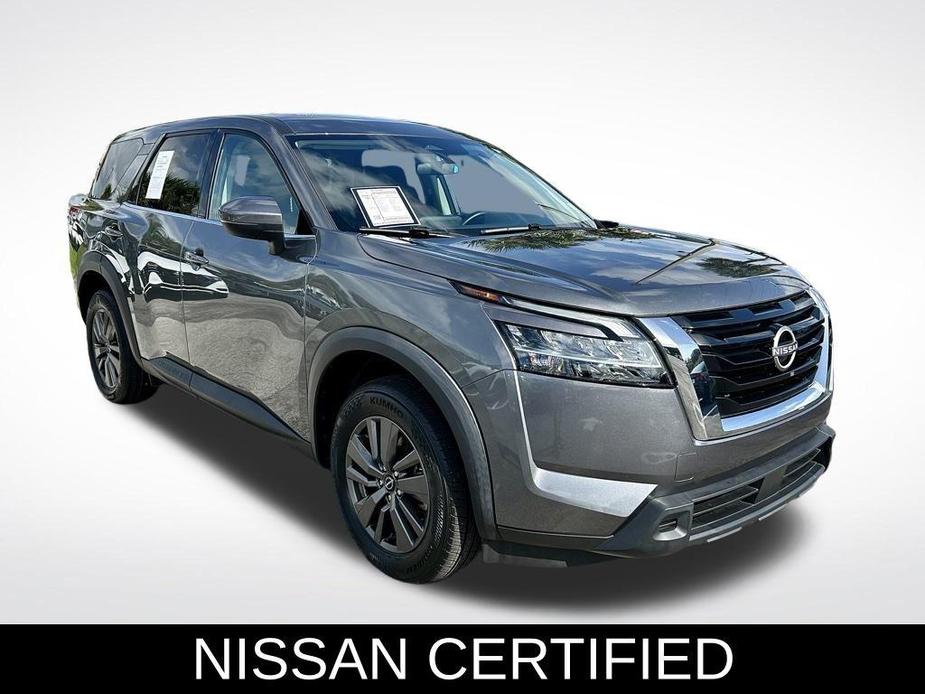 used 2022 Nissan Pathfinder car, priced at $23,885