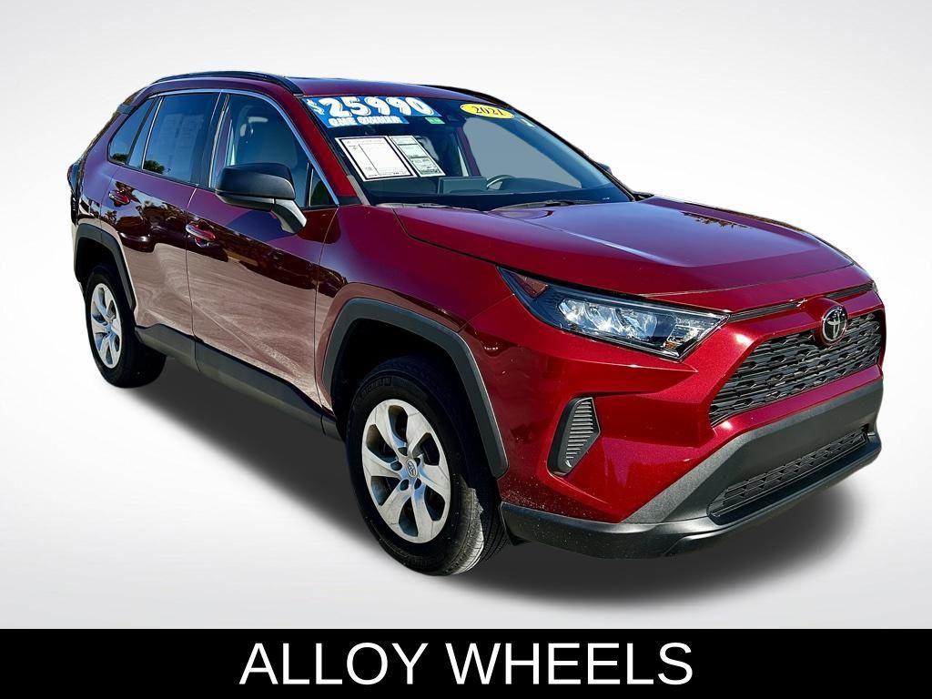 used 2021 Toyota RAV4 car, priced at $25,690