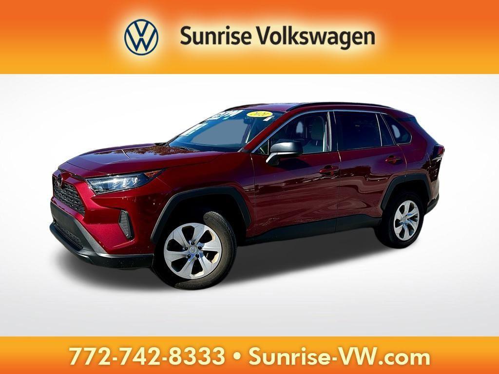 used 2021 Toyota RAV4 car, priced at $25,690