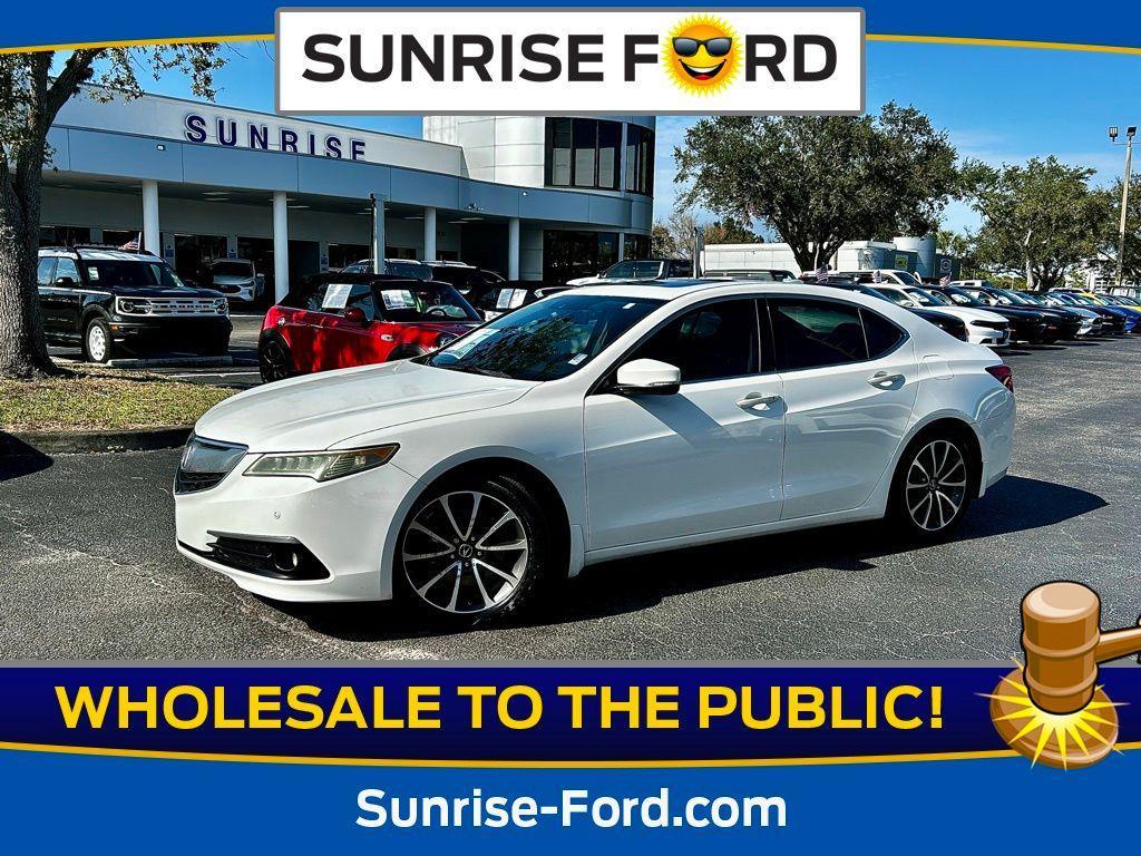 used 2015 Acura TLX car, priced at $9,997