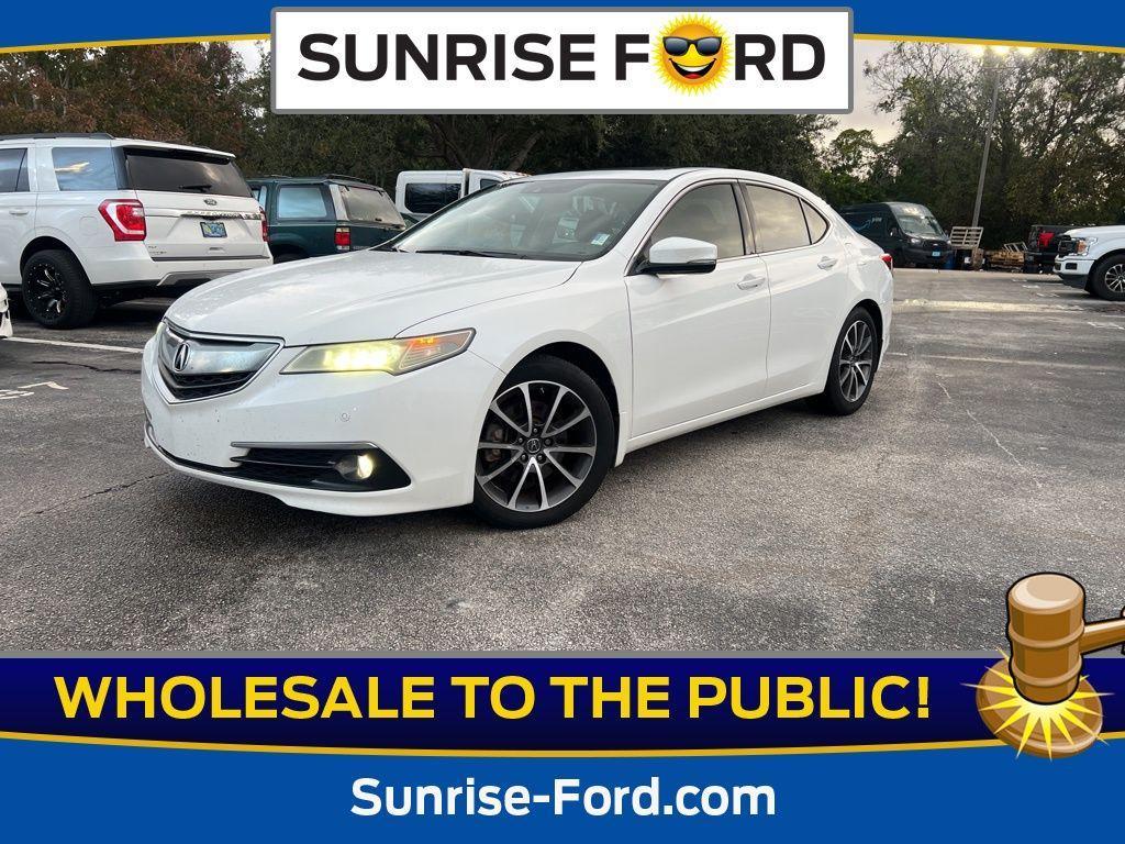 used 2015 Acura TLX car, priced at $11,999