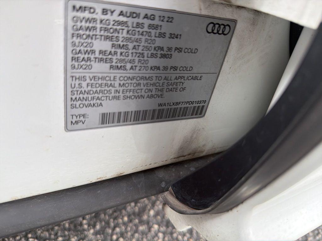 used 2023 Audi Q7 car, priced at $31,598