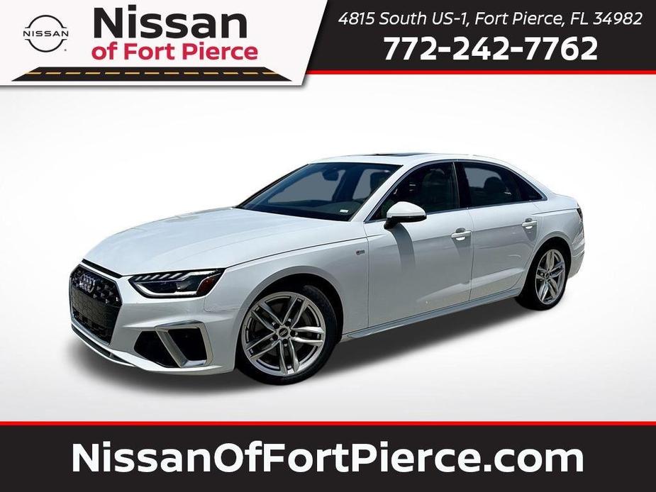 used 2022 Audi A4 car, priced at $23,914