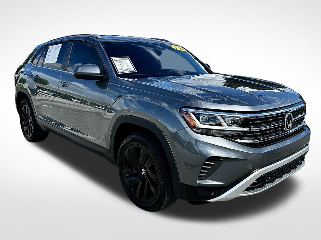 used 2022 Volkswagen Atlas Cross Sport car, priced at $18,995