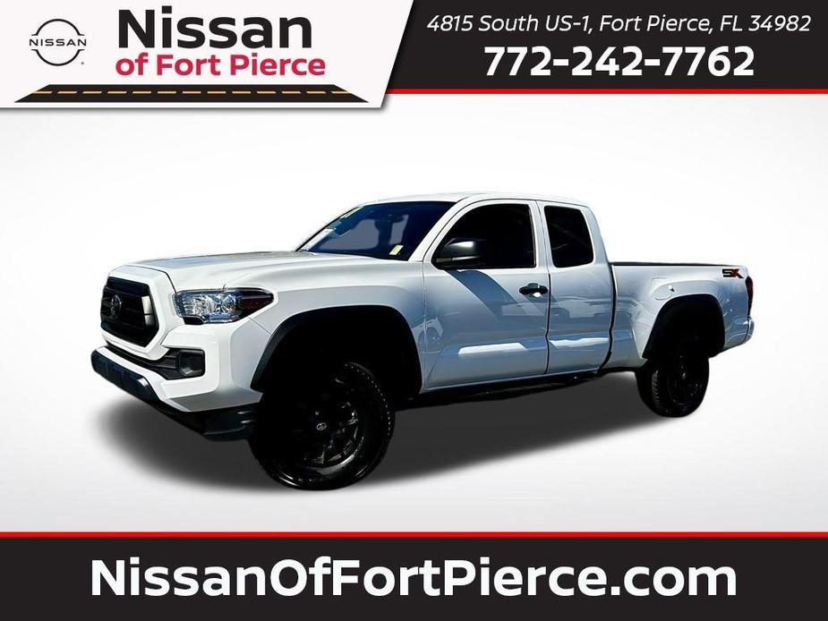 used 2021 Toyota Tacoma car, priced at $18,225