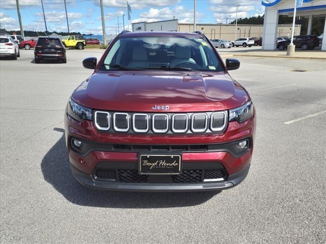 used 2022 Jeep Compass car, priced at $21,058