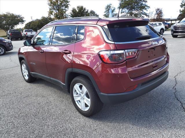 used 2022 Jeep Compass car, priced at $21,058