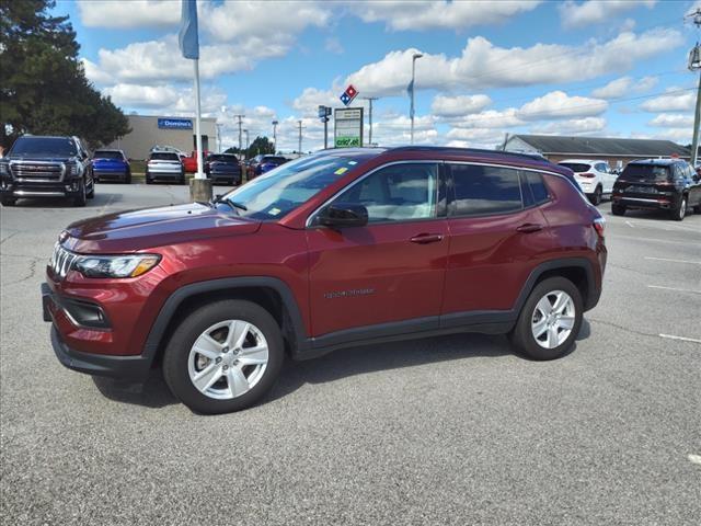 used 2022 Jeep Compass car, priced at $21,058