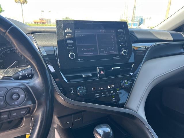 used 2022 Toyota Camry car, priced at $22,990