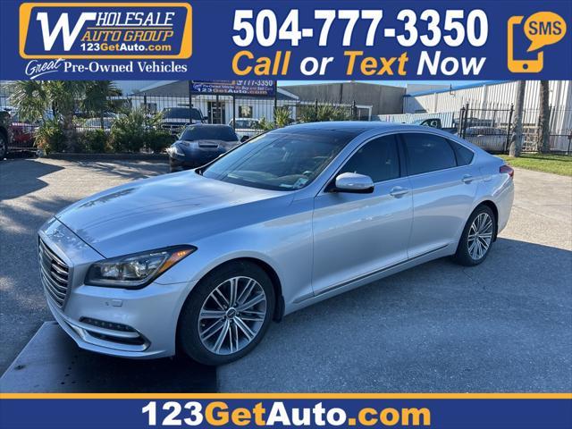 used 2018 Genesis G80 car, priced at $14,500