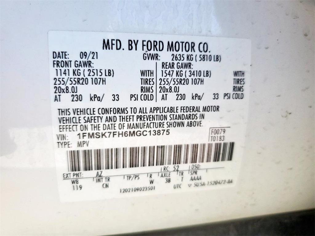 used 2021 Ford Explorer car, priced at $28,990