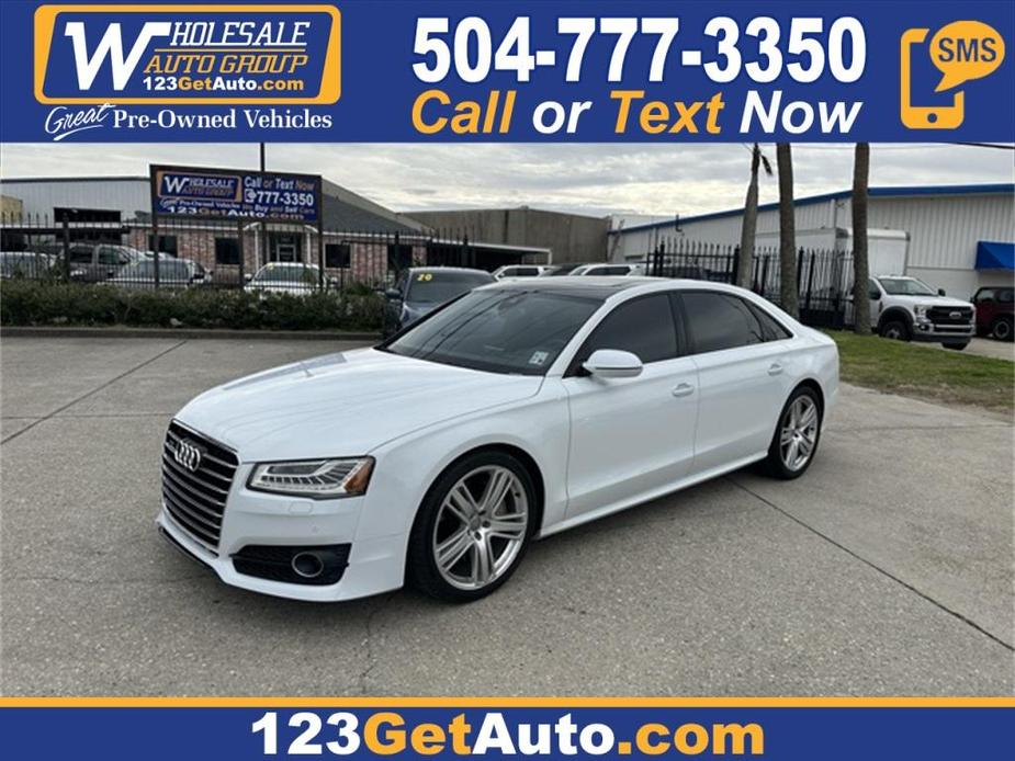 used 2016 Audi A8 car, priced at $25,480