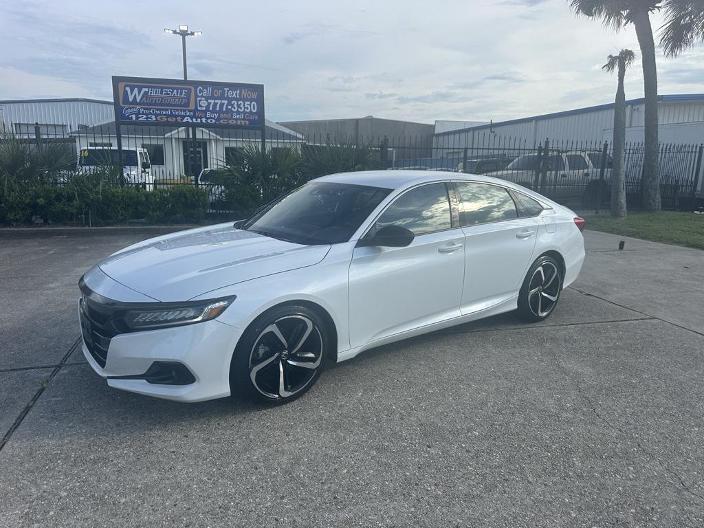 used 2021 Honda Accord car, priced at $24,500