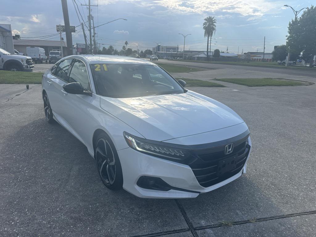 used 2021 Honda Accord car, priced at $24,500