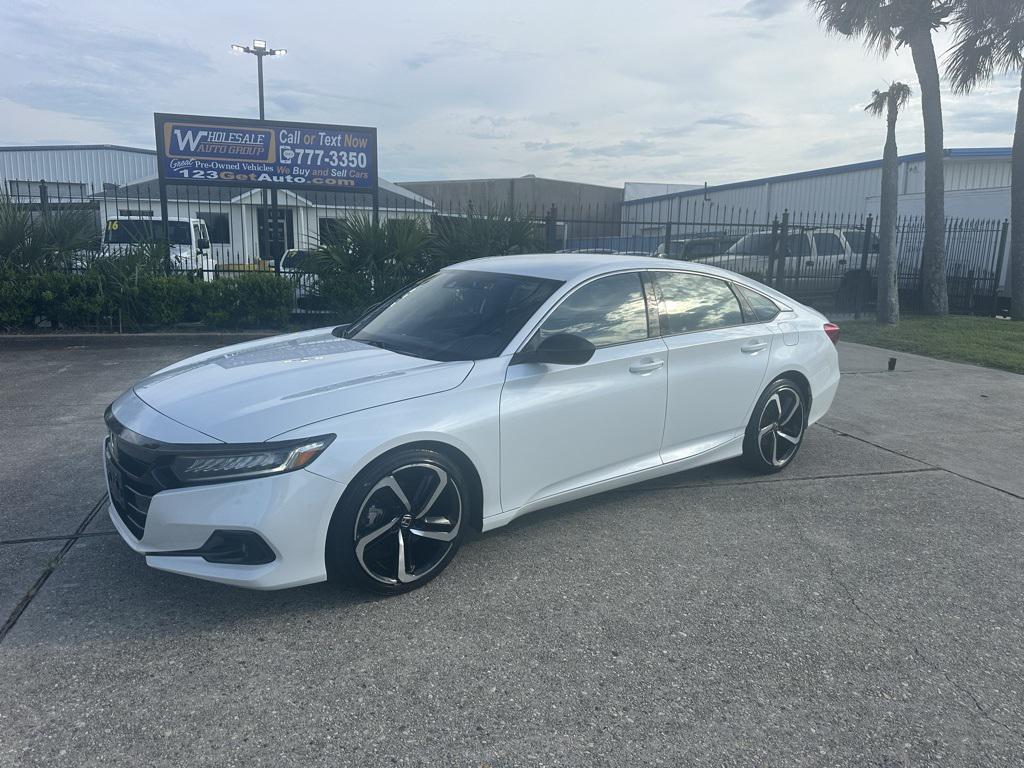 used 2021 Honda Accord car, priced at $24,500