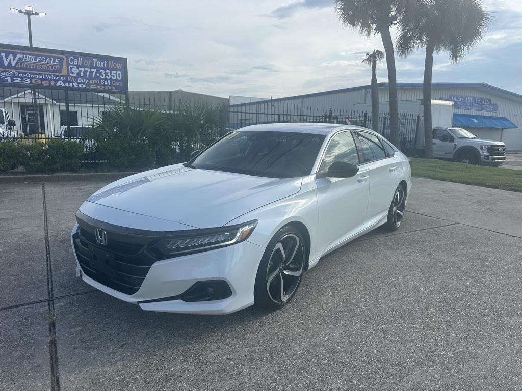 used 2021 Honda Accord car, priced at $24,500