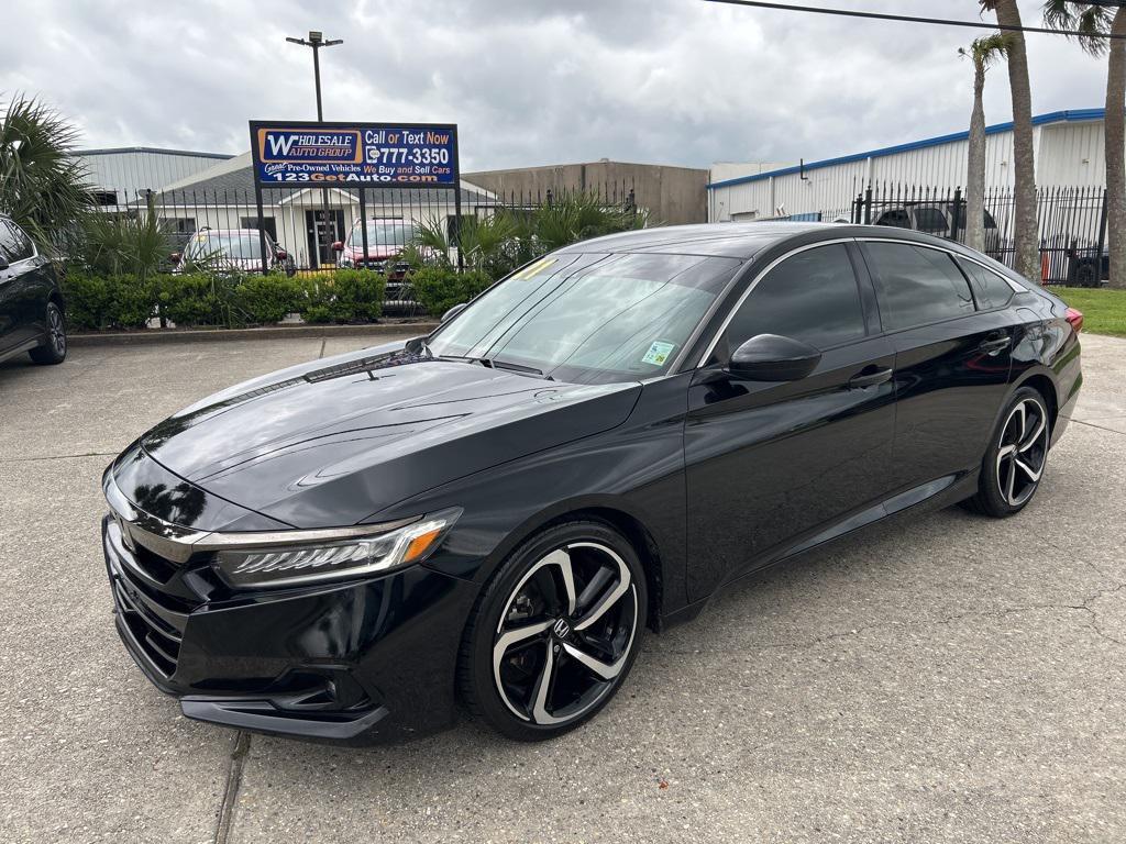 used 2021 Honda Accord car, priced at $21,700