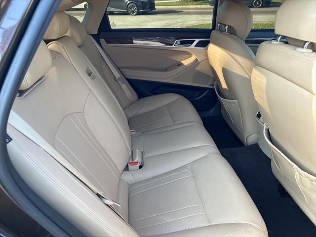 used 2015 Hyundai Genesis car, priced at $14,600